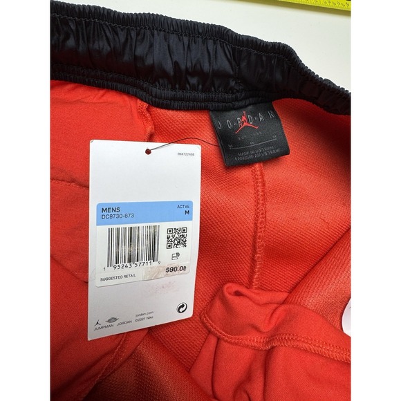 Nike Jordan Essential Infrared Mountainside Fleece Sherpa Pants Sz M- DC9730-673 - Picture 12 of 13